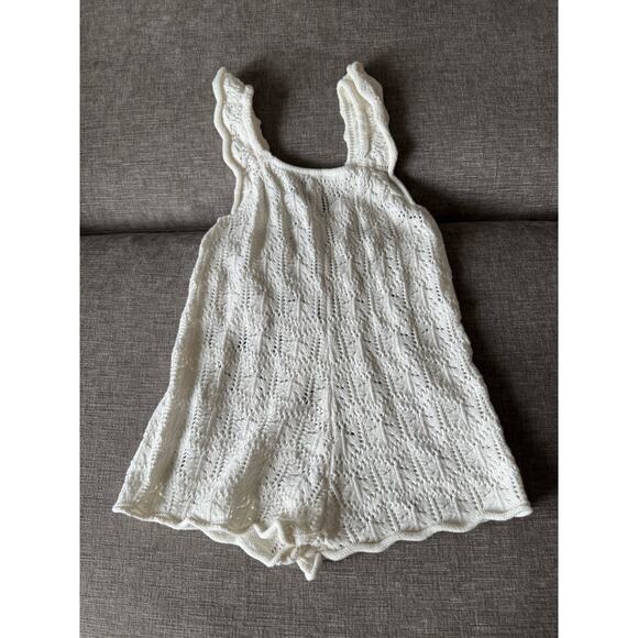 Zara Toddler Girls White Lace Romper 2-3 Years New with Tags NWT - Picture 1 of 2